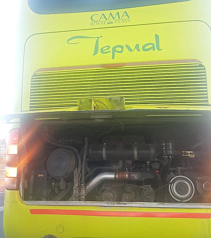 Denuncian que bus de empresa Tepual salió de Panguipulli a Santiago con problemas mecánicos y no llegó a su destino