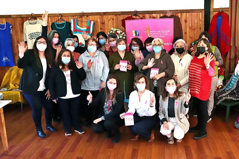 Mujeres de Los Lagos y Valdivia participan en charla sobre prevención y sensibilización del cáncer de mamas