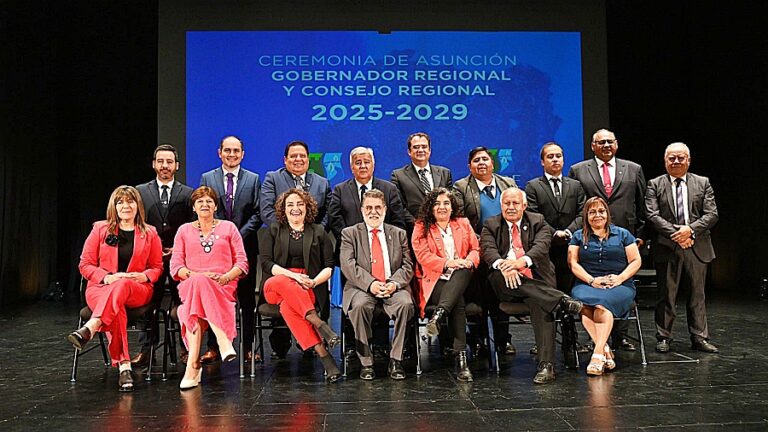 Asume el Gobernador junto al CORE de Los Ríos para el periodo 2025-2029