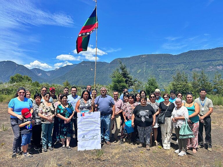 Comunidad indígena Newen Koñofall de Coñaripe recibió concesión de Bienes Nacionales