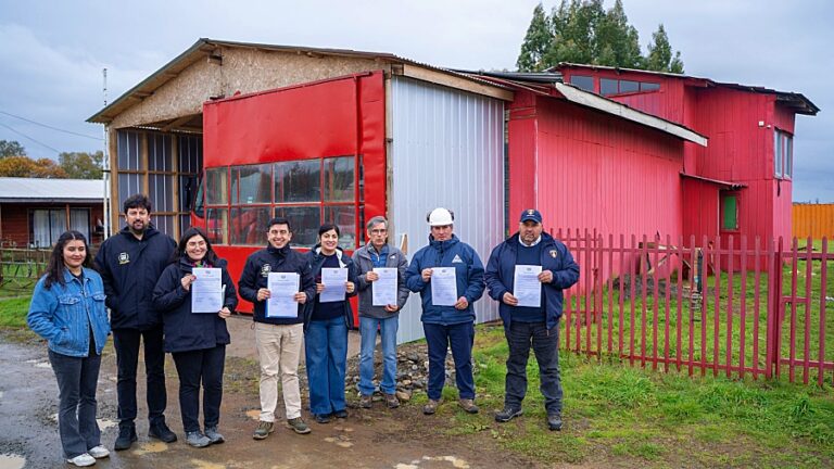 Inician reposición del cuartel de la Segunda Compañía de Bomberos de El Llolly